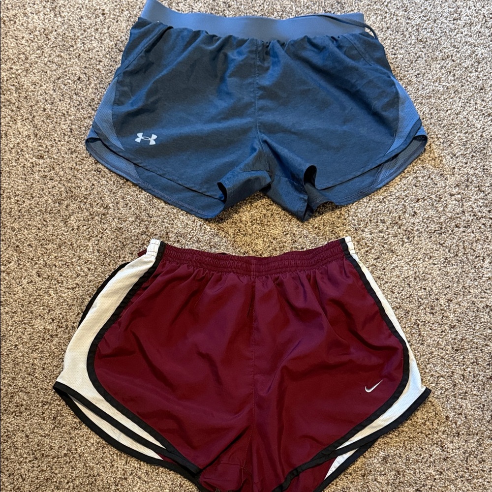 Under Armour and Nike Athletic Shorts